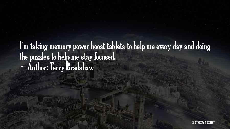 Memory Power Quotes By Terry Bradshaw