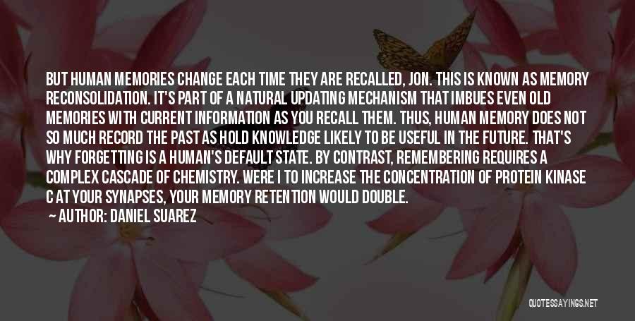 Memory Retention Quotes By Daniel Suarez