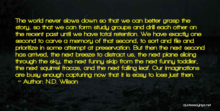 Memory Retention Quotes By N.D. Wilson