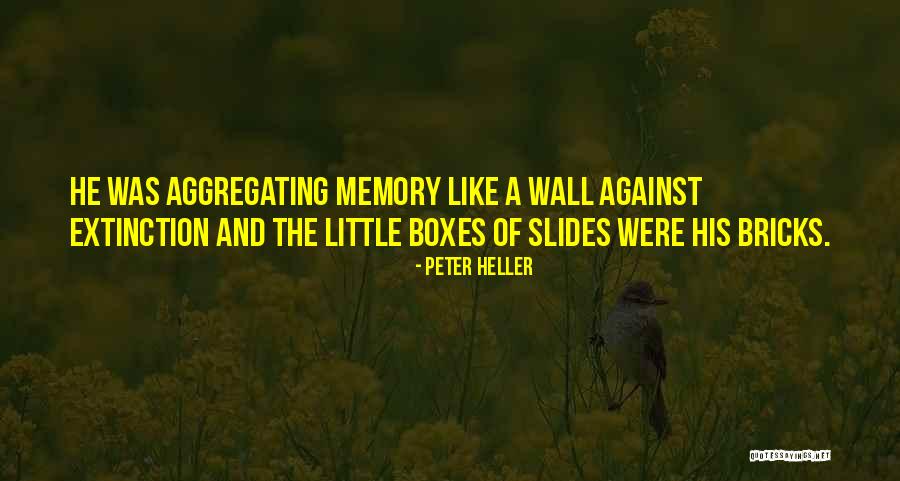 Memory Wall Quotes By Peter Heller Memory Wall Quotes By Peter Heller