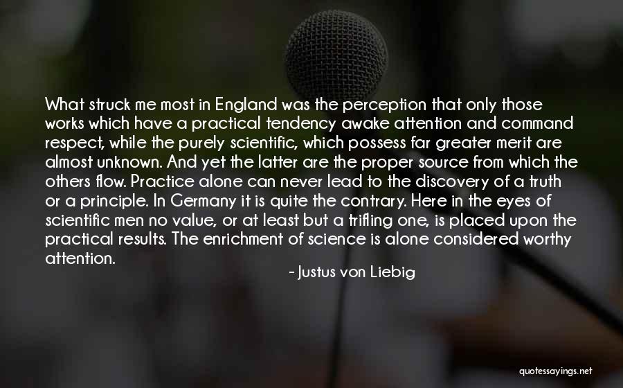 Men And Attention Quotes By Justus Von Liebig Men And Attention Quotes By Justus Von Liebig