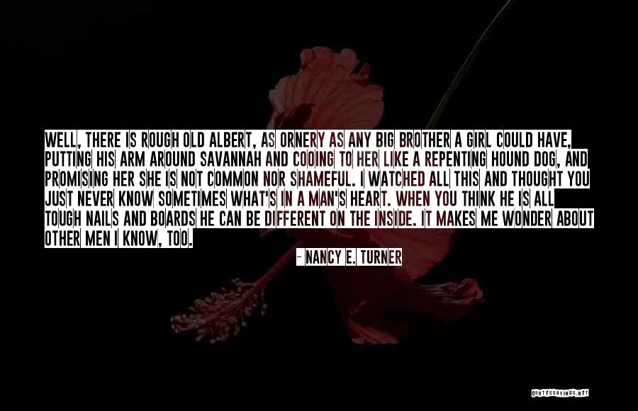Men And Emotions Quotes By Nancy E. Turner Men And Emotions Quotes By Nancy E. Turner