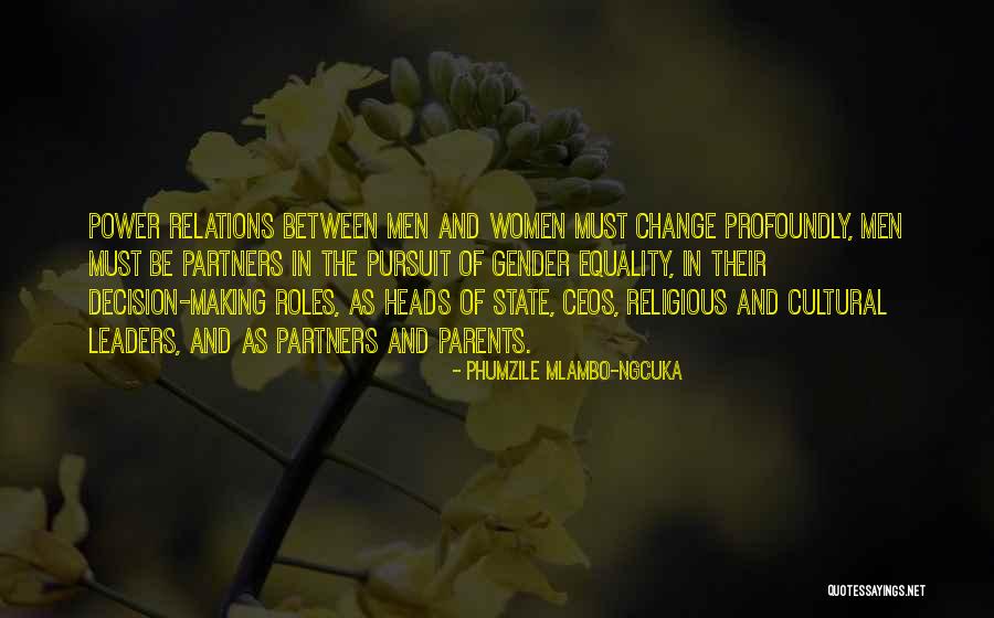 Men And Women Equality Quotes By Phumzile Mlambo-Ngcuka Men And Women Equality Quotes By Phumzile Mlambo-Ngcuka