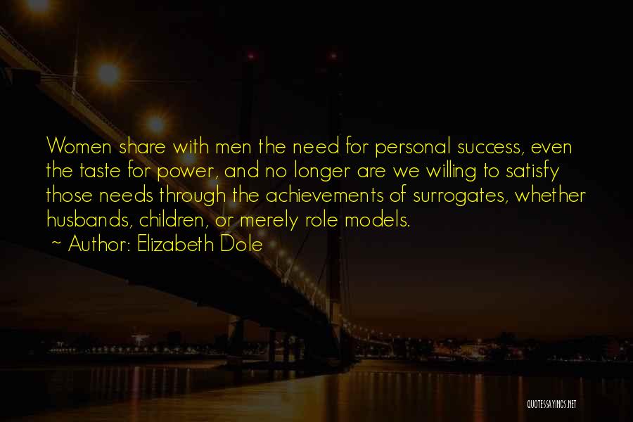 Men And Women Quotes By Elizabeth Dole