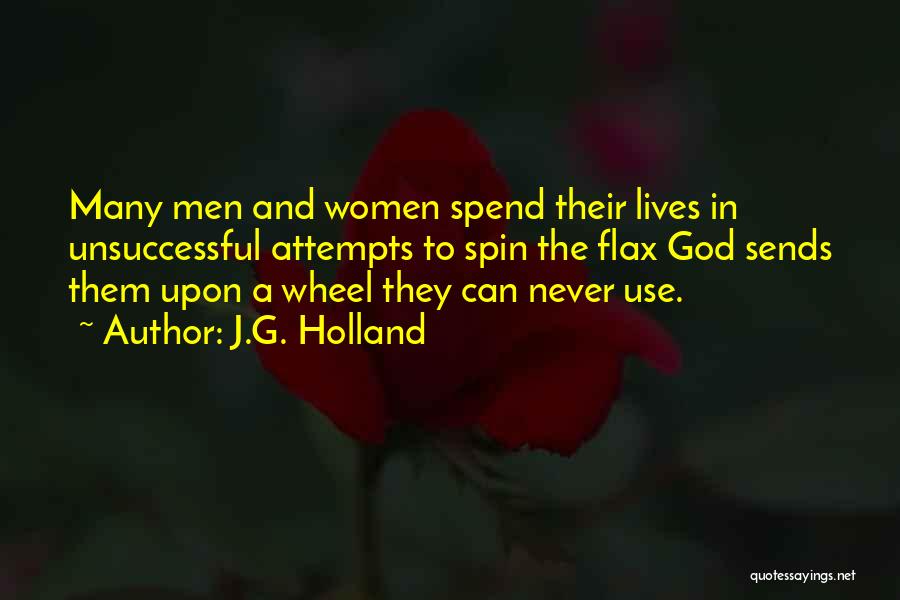 Men And Women Quotes By J.G. Holland