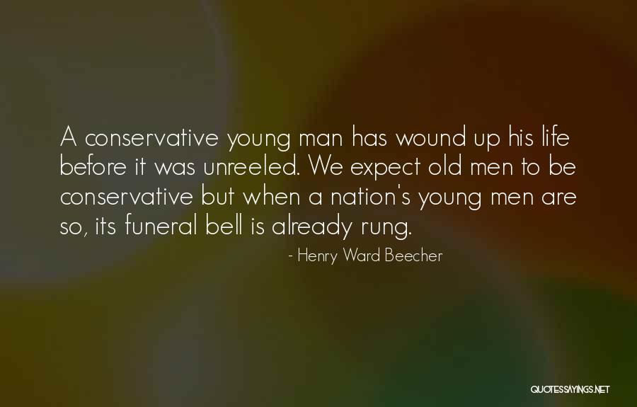 Men Expect Something Quotes By Henry Ward Beecher Men Expect Something Quotes By Henry Ward Beecher