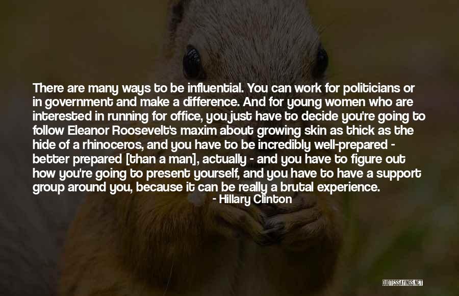 Men Growing Quotes By Hillary Clinton Men Growing Quotes By Hillary Clinton