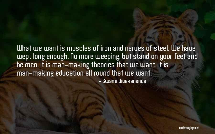 Men Muscles Quotes By Swami Vivekananda Men Muscles Quotes By Swami Vivekananda