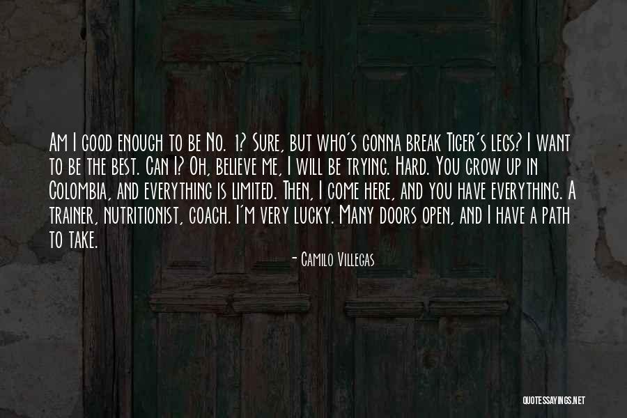 Menaced Woman Quotes By Camilo Villegas Menaced Woman Quotes By Camilo Villegas