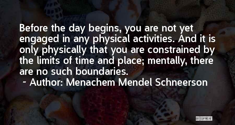 Menachem Mendel Schneerson Quotes 1653878