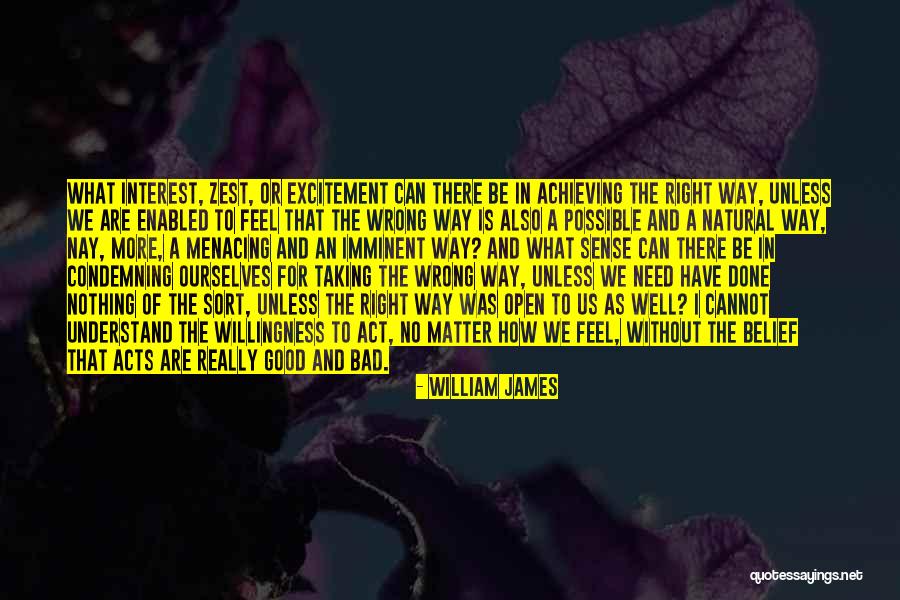 Menacing Quotes By William James Menacing Quotes By William James