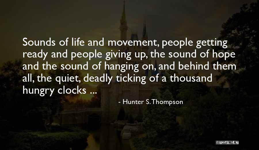 Menahem Ben Quotes By Hunter S. Thompson Menahem Ben Quotes By Hunter S. Thompson