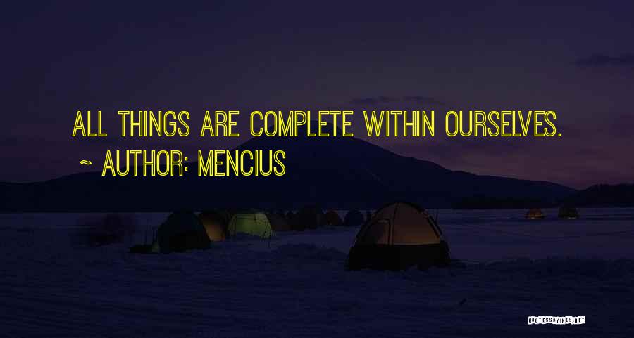 Mencius Quotes 554145