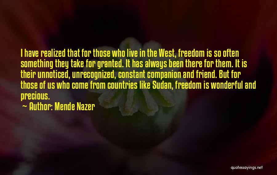 Mende Nazer Quotes 1973275