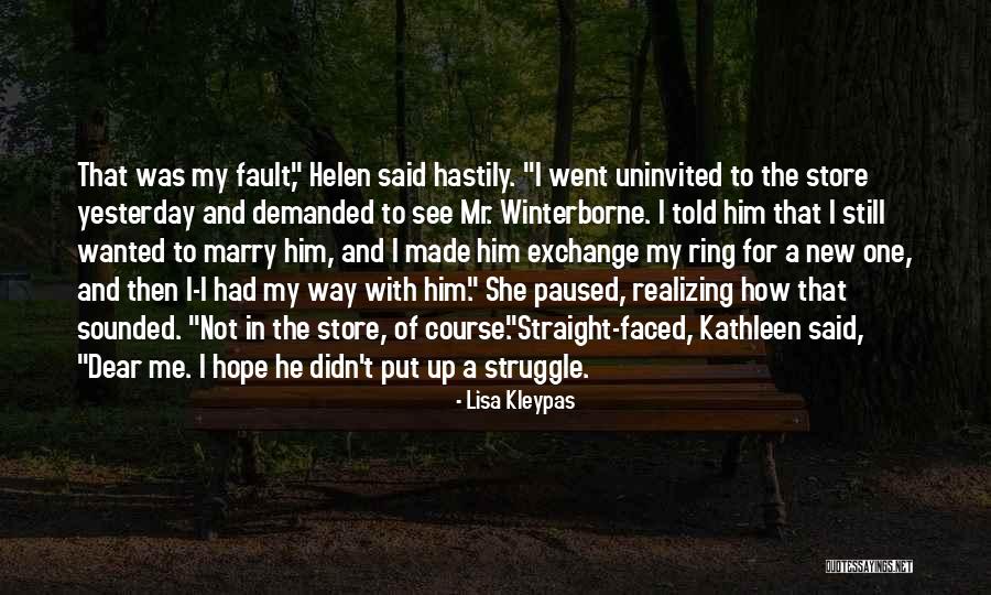 Mending Broken Homes Quotes By Lisa Kleypas Mending Broken Homes Quotes By Lisa Kleypas