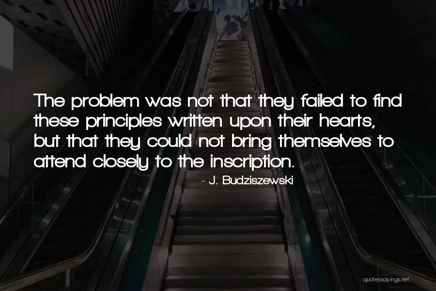 Mending Infusion Quotes By J. Budziszewski
