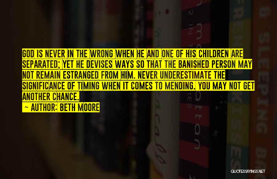 Mending The Past Quotes By Beth Moore