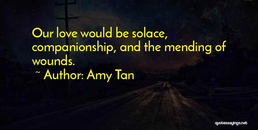 Mending Wounds Quotes By Amy Tan
