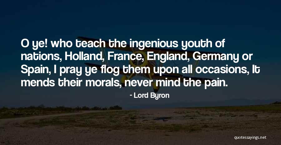 Mends Quotes By Lord Byron Mends Quotes By Lord Byron