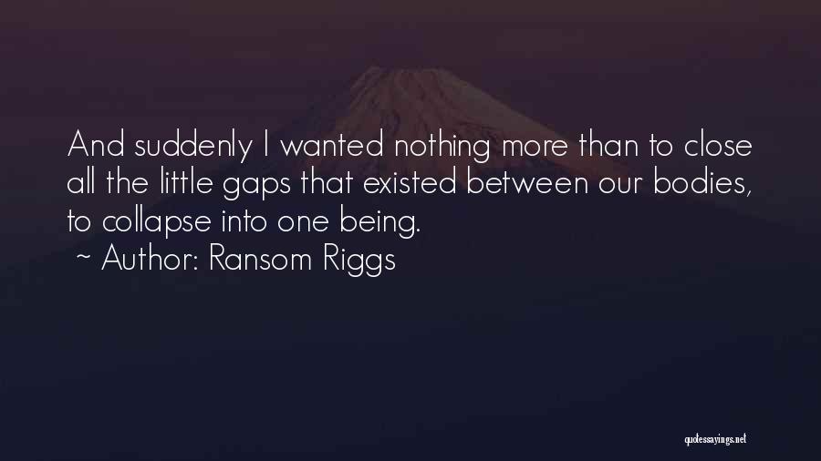 Menegaki Toumpano Quotes By Ransom Riggs