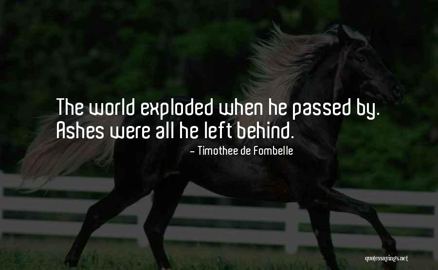 Menekseli Bilin Quotes By Timothee De Fombelle Menekseli Bilin Quotes By Timothee De Fombelle