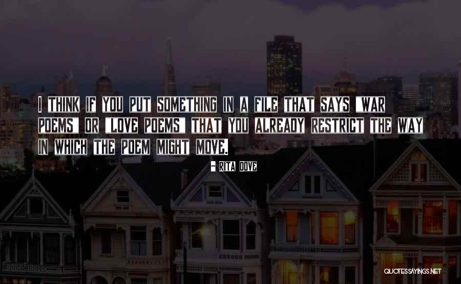Mengendalikan Pikiran Quotes By Rita Dove Mengendalikan Pikiran Quotes By Rita Dove