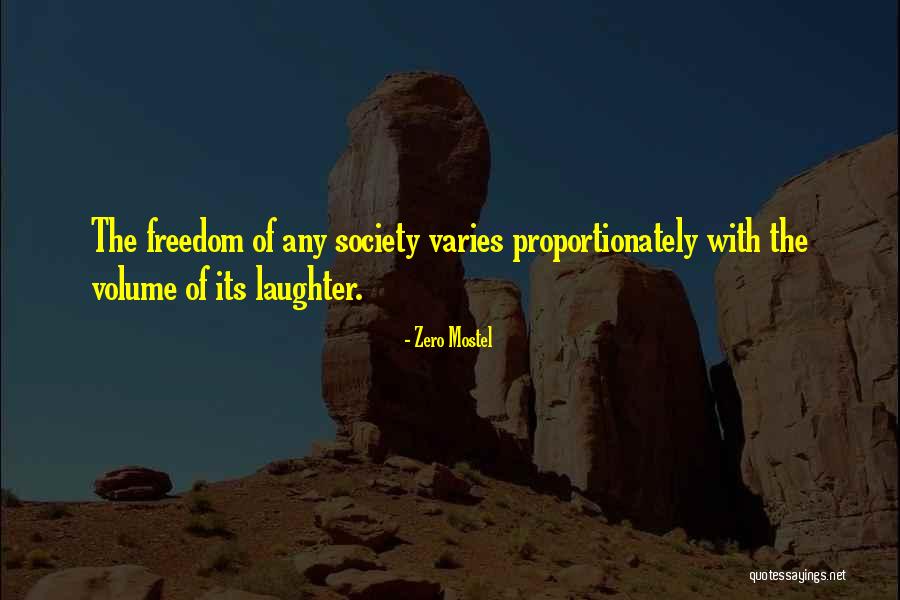 Menghantui Maksud Quotes By Zero Mostel