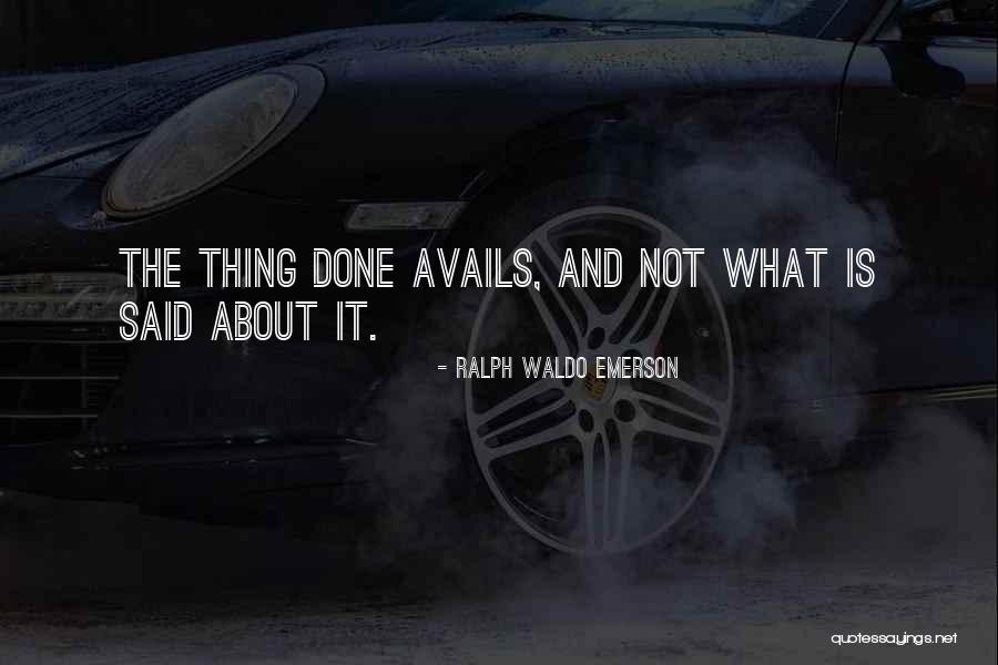Menghindari Quotes By Ralph Waldo Emerson