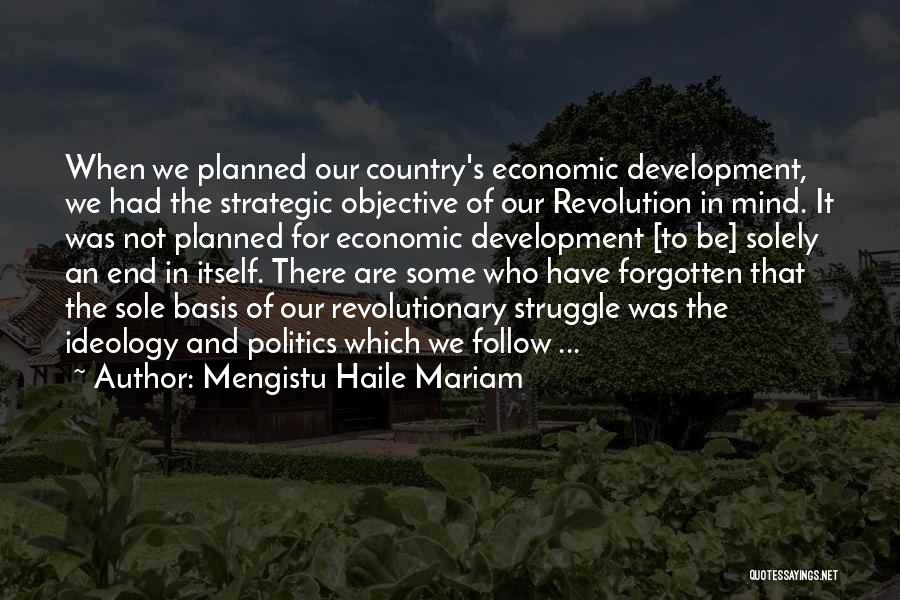 Mengistu Haile Mariam Quotes 2082922
