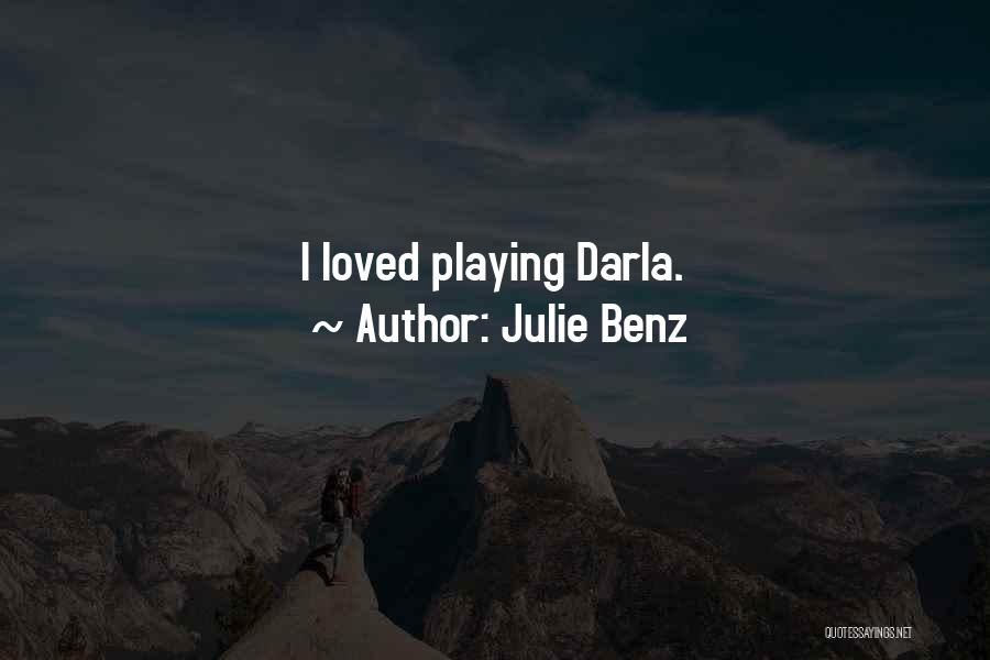 Mengutip Jurnal Elektronik Quotes By Julie Benz