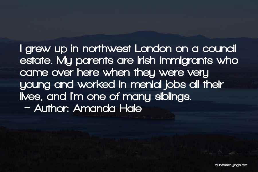 Menial Jobs Quotes By Amanda Hale