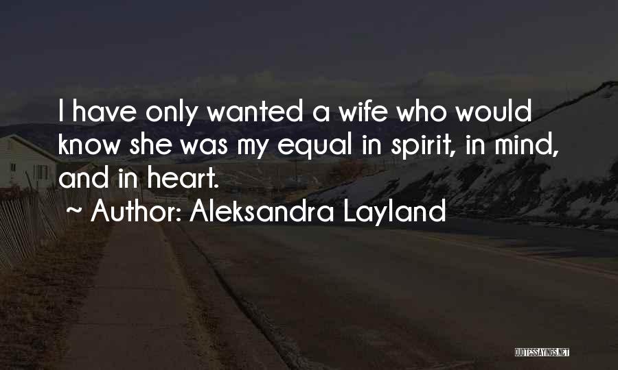 Menito Quotes By Aleksandra Layland