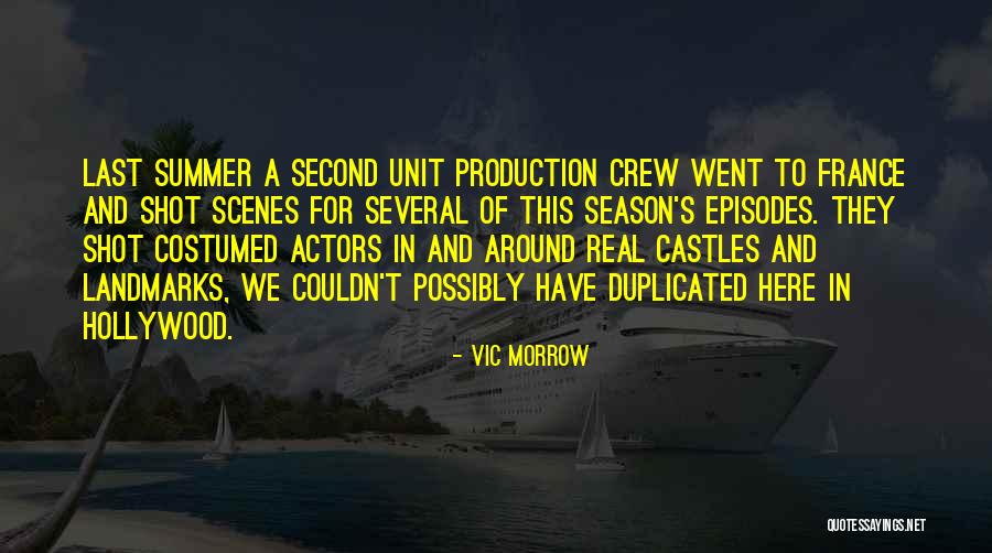 Menjou Quotes By Vic Morrow Menjou Quotes By Vic Morrow