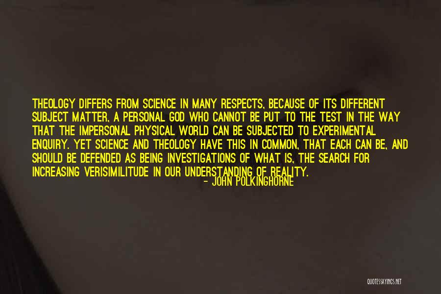Menkens V Drive Quotes By John Polkinghorne Menkens V Drive Quotes By John Polkinghorne