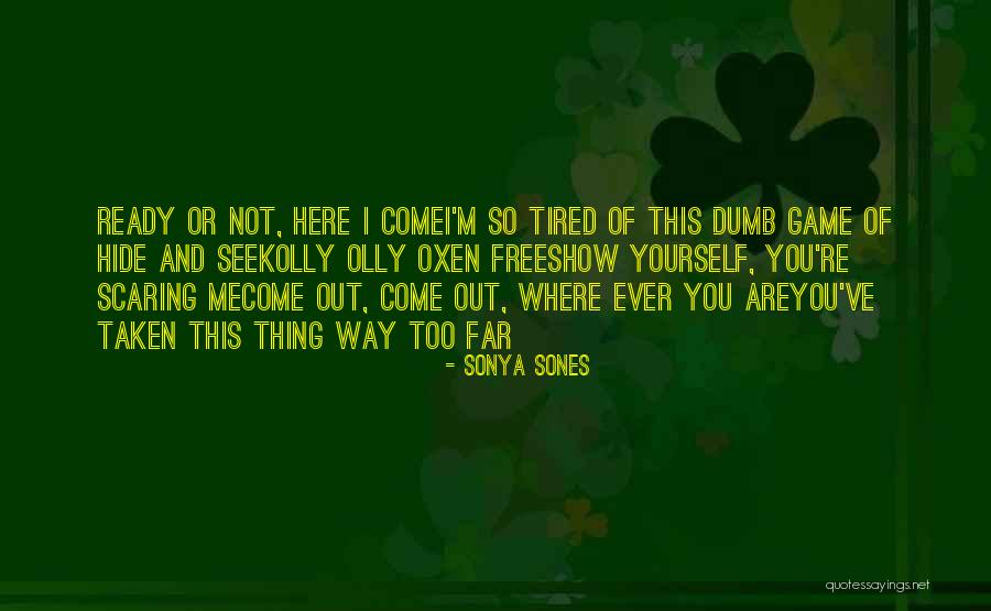 Menolong Anak Quotes By Sonya Sones Menolong Anak Quotes By Sonya Sones