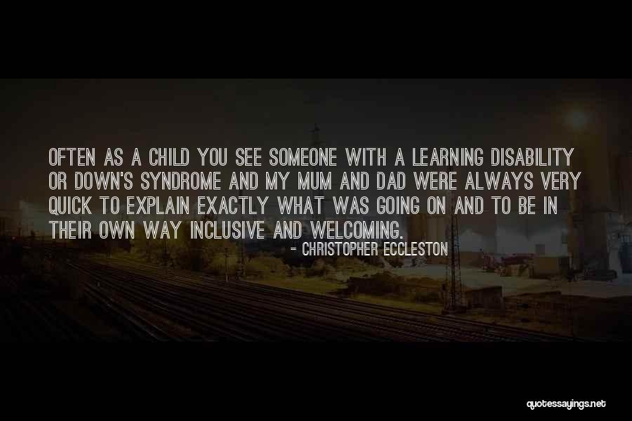 Menospreciada Quotes By Christopher Eccleston Menospreciada Quotes By Christopher Eccleston
