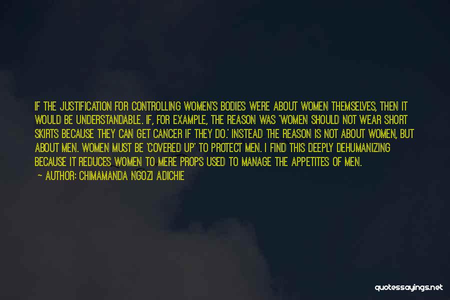 Men's Bodies Quotes By Chimamanda Ngozi Adichie