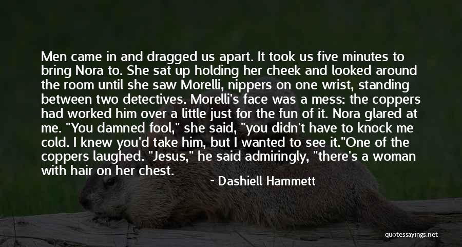 Men's Hair Quotes By Dashiell Hammett Men's Hair Quotes By Dashiell Hammett