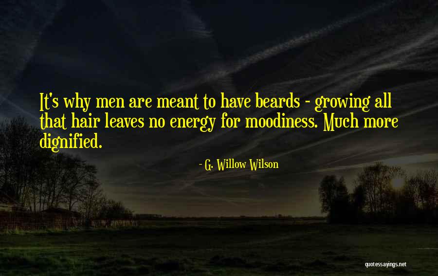 Men's Hair Quotes By G. Willow Wilson Men's Hair Quotes By G. Willow Wilson