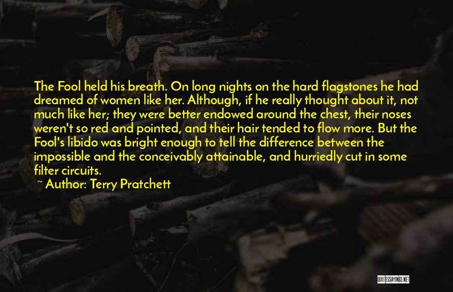 Men's Hair Quotes By Terry Pratchett