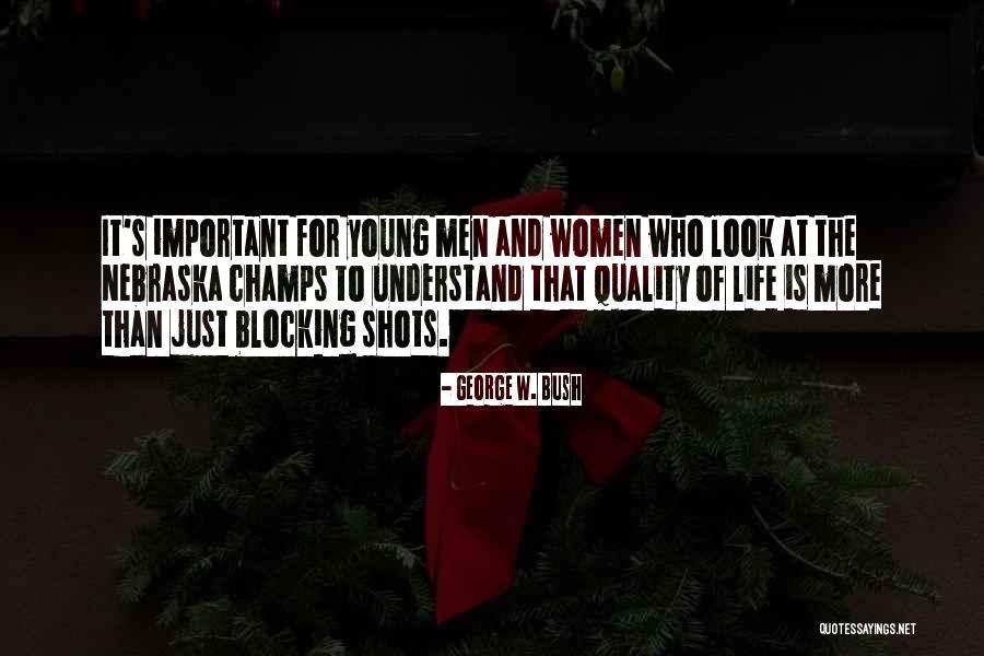 Men's Humor Quotes By George W. Bush Men's Humor Quotes By George W. Bush