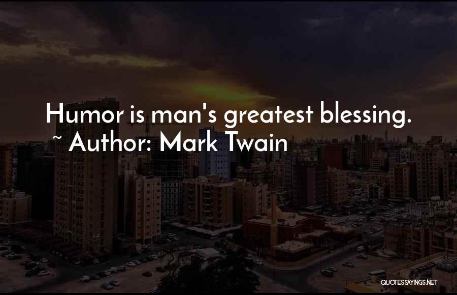 Men's Humor Quotes By Mark Twain