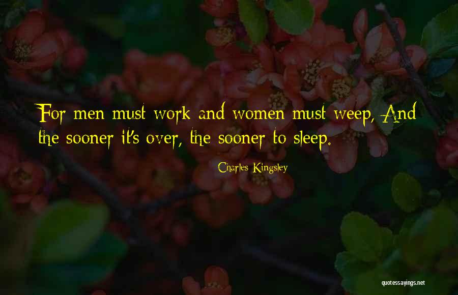 Men's Life Quotes By Charles Kingsley