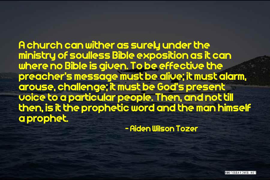 Men's Ministry Quotes By Aiden Wilson Tozer