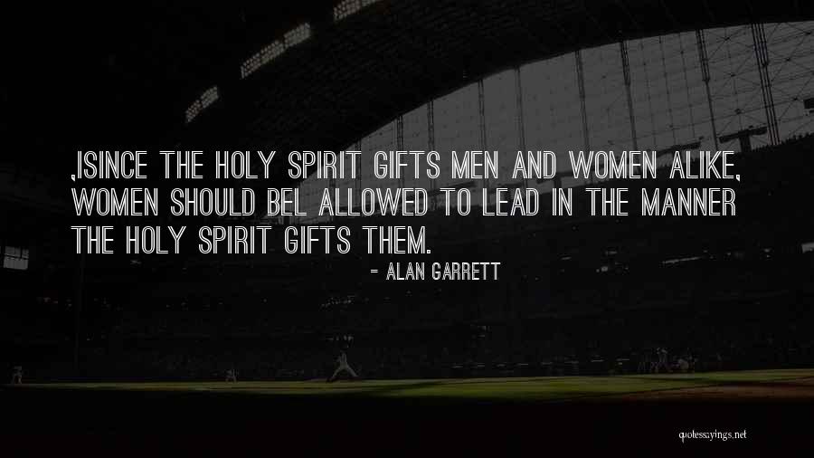 Men's Ministry Quotes By Alan Garrett