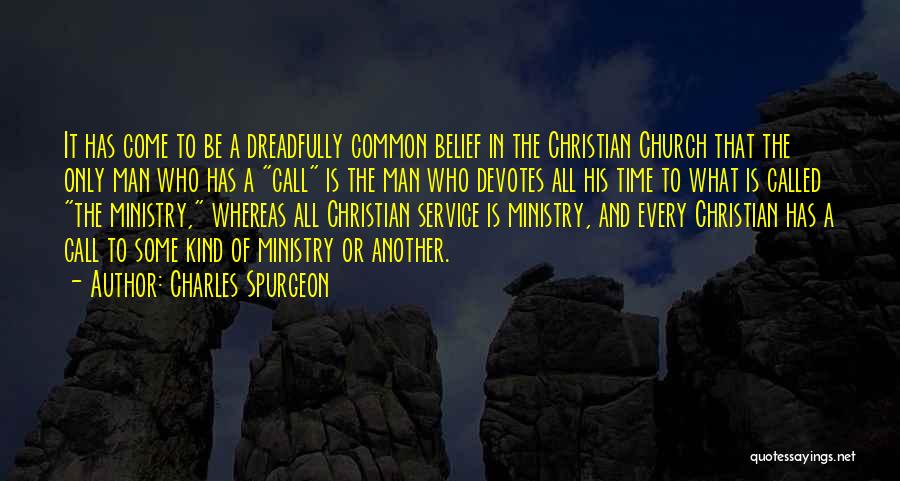 Men's Ministry Quotes By Charles Spurgeon