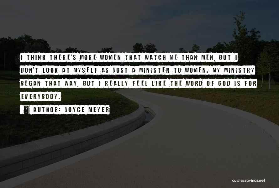 Men's Ministry Quotes By Joyce Meyer