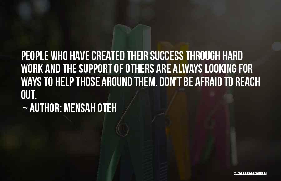 Mensah Oteh Quotes 326955