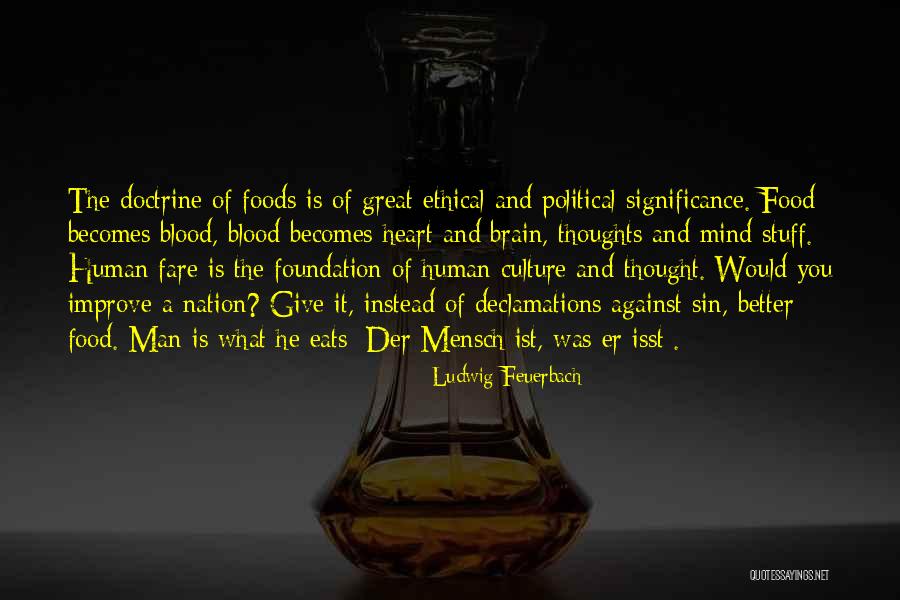 Mensch Quotes By Ludwig Feuerbach Mensch Quotes By Ludwig Feuerbach