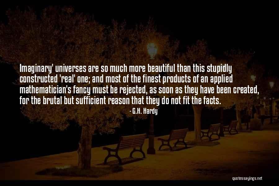 Menschel Hat Quotes By G.H. Hardy Menschel Hat Quotes By G.H. Hardy